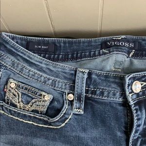Vigoss women’s jeans sz 8 inseam 32in